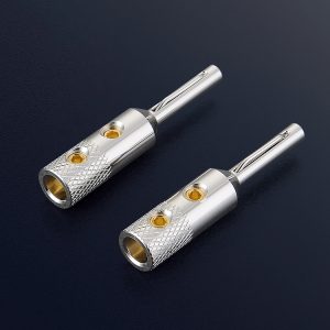 Viborg VB401R Rhodium banana plug